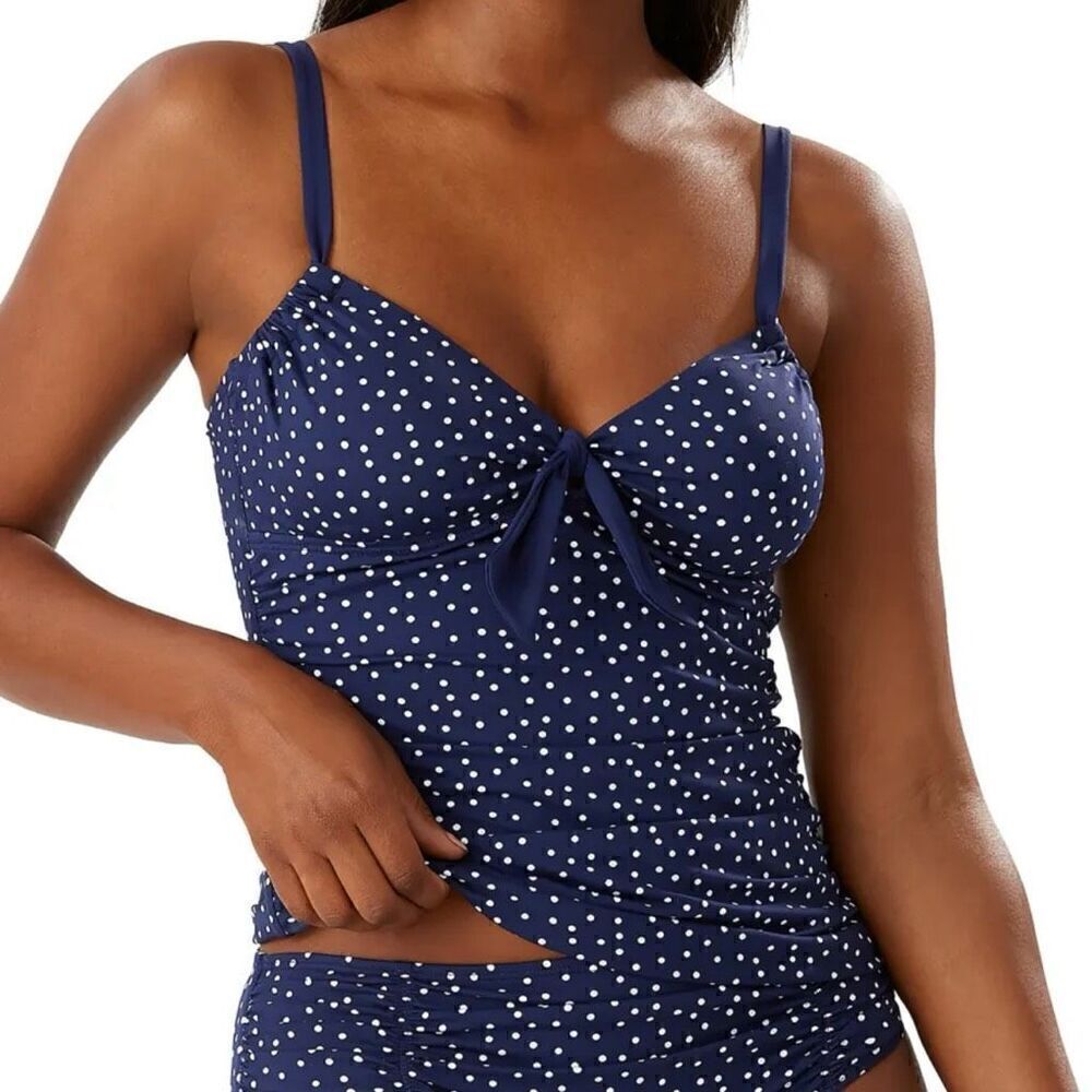 Tommy Bahama Sea Swell Underwire Tankini Top S